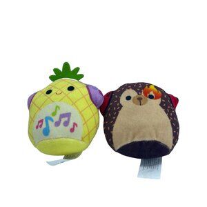 Squishmallows Hans the Porcupine Maui the Pineapple Mini Plush Toys McDonald's